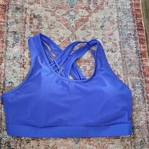 Fabletics Vibrant Blue Sports Bra NWT